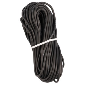 Провод автомобильный ПГВА/ПВАМ 1х0,75мм, черный, мини-бухта 10м REXANT