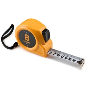 Рулетка INSTRUMAX HELPER 8 с автостопом (8м; лента:25мм; нейлоновое покрытие)