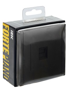 FORTE&PIANO Розетка компьютерная RJ45 кат.6 FP331 серый IEK