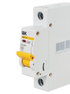 KARAT Автоматический выключатель ВА47-29 1P C 40А 4,5кА IEK