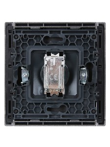 FORTE&PIANO Розетка TV оконечная FP528 сталь IEK