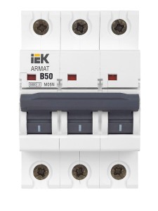ARMAT Автоматический выключатель M06N 3P B 50А IEK