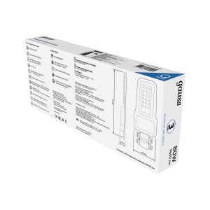 Светильник Уличный Gauss LED Qplus IP65 455*180*49 80W 9600lm 5000K 120-260V КСС Ш 1/4