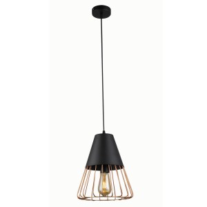Светильник подвесной (подвес) Kasimira 5050-201 1 х E27 60 Вт лофт - кантри | Б0047529 | Rivoli