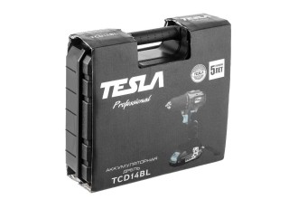 Дрель-шуруповерт аккумуляторная TESLA TCD14BL