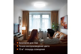 Светильник LED потолочный ДПБ 01, 24 Вт, 6000 К, Классика, TDM