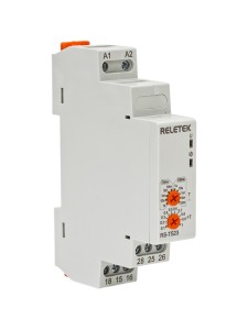 Реле времени RS-TS23, 2x1CO, 8A(250VAC), 24_240VAC/DC, 100ms_10min, пуск Y-Δ (звезда-треугольник), 1M