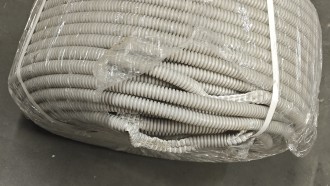 ELASTA Труба гофр.ПВХ d 20 с зондом (100 м) ИЭК. Уценка.
