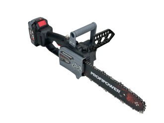 Аккумуляторная цепная пила бесщеточная ProfiPower MKDUC-20V (Li-ion-1шт, 4.0Ач, шина 12", 0-4500об/мин, цепь, З/У, в коробке)