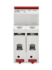 Автоматический выключатель YON max типа MD63N, 6кА, 2 полюса, хар-ка C, 25А DKC