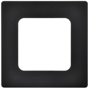 FLITE Рамка 1-местная РУ-1-К-ФлЧ черный IEK