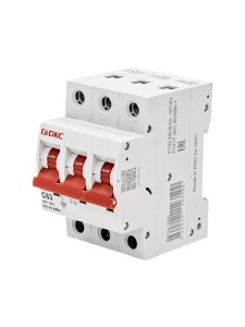 Автоматический выключатель YON max типа MD63S, 4,5кА, 3 полюса, хар-ка C, 63А DKC