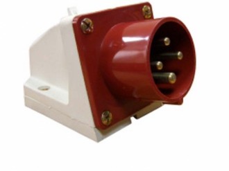 Вилка стационарная ССИ-524 3Р+РЕ 32А 380-415В IP44 IEK