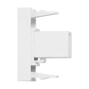 Noen - Розетка USB 2.0, двойной разъем, Type A, 1М, белая