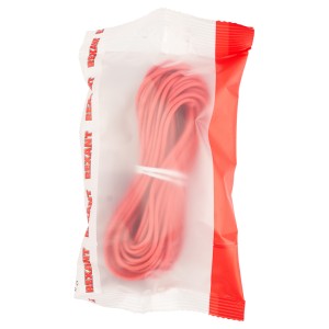 Провод ПГВА 1х0,75мм², красный, бухта 100м REXANT