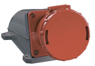 Розетка стационарная ССИ-135 3Р+РЕ+N 63А 380-415В IP54 IEK