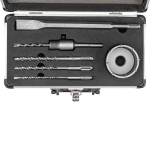 Набор для установки подрозетников SDS PLUS, 5 предметов KRANZ