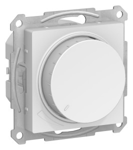 ATLASDESIGN СВЕТОРЕГУЛЯТОР (диммер) поворотно-нажимной, LED, RC, 400Вт, механизм, ЛОТОС