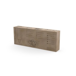 Светильник Уличный Gauss LED Avenue G2 IP65 420*160*57 100W 10000lm 4000K 190-250V КСС Ш 1/10