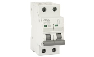 Автоматический выключатель GYM8-2P-6C, 2P, 6A, хар-ка C, 4,5kA, 2M