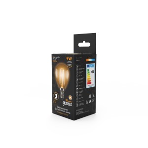 Лампа Gauss Filament Шар 9W 680lm 2700К Е14 LED
