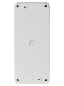 Корпус КП103 c козырьком для кнопок, 3 места, ABS желтый, IP66 TDM