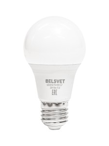 Лампа светодиодная LED-M A60 7W 4000K E27 Belsvet в красочной упаковке