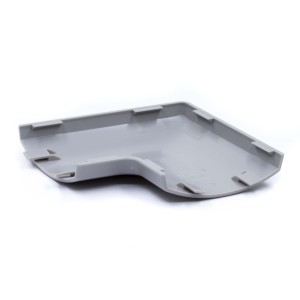 Угол плоский для напольного канала 75х17 мм APSP G, цвет серый DKC