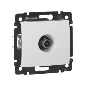 VALENA Розетка TV тип звезда белый