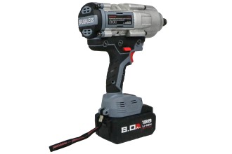 Аккумуляторный гайковерт бесщеточный ударный ProfiPower T-2000N (Li-ion-1шт, 6.0Ач, 2000Нм, адаптер переходника, З/У, в кейсе)