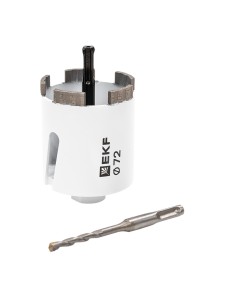 Коронка алмазная Turbo Fast 72 DCH-72TRB Laser M16 EKF Expert